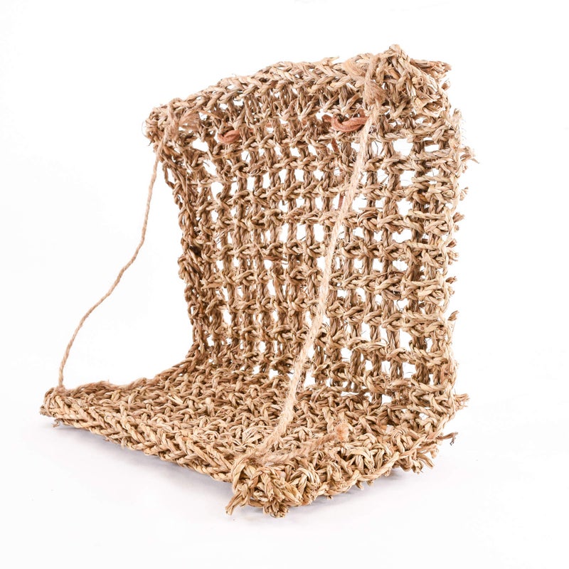 Penn Plax PENN-PLAX Reptology Lizard Lounger Sun Lover Basking Platform â€“ 100% Natural Seagrass Fiber â€“ Ideal for Bearded Dragons, Anoles, Geckos, and Other Reptiles - Image 1